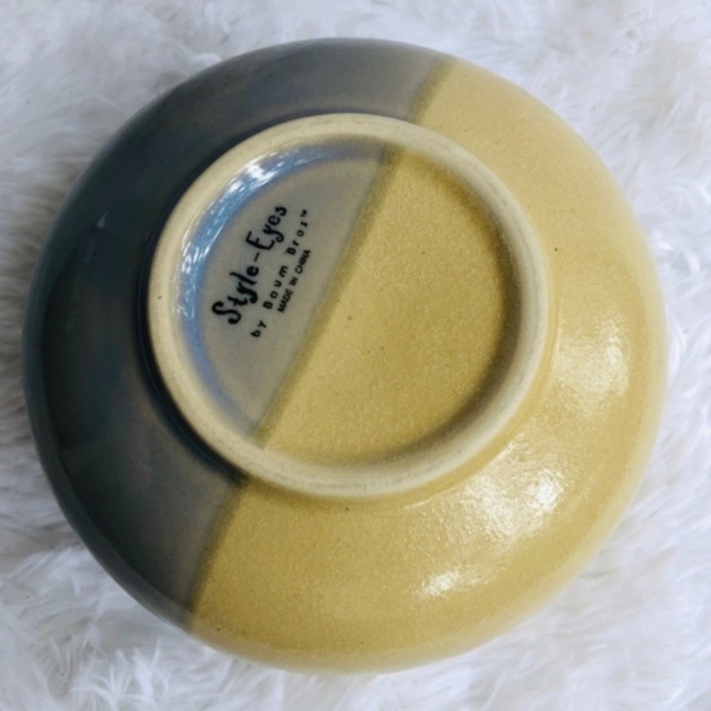style-eyes by baum bros Two Tone Gritty Glaze Bowl - Picture 5 of 8
